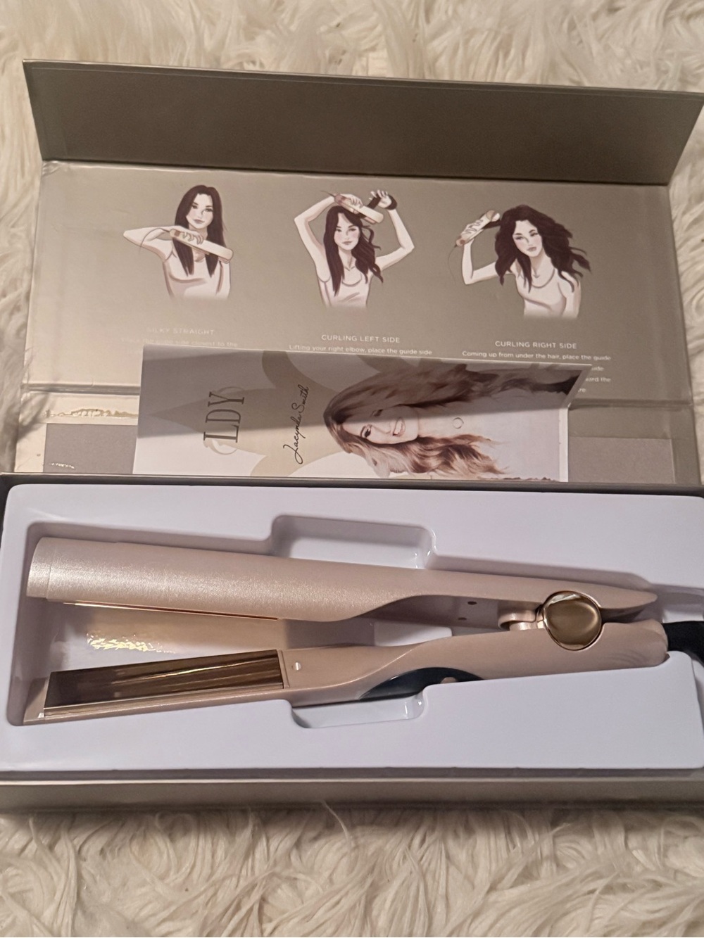 Thyme Rose Gold Hair Straightener - Sleek Ceramic Flat Iron